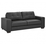 Nola Pu leather 3+2 Seat Black Sofa Package